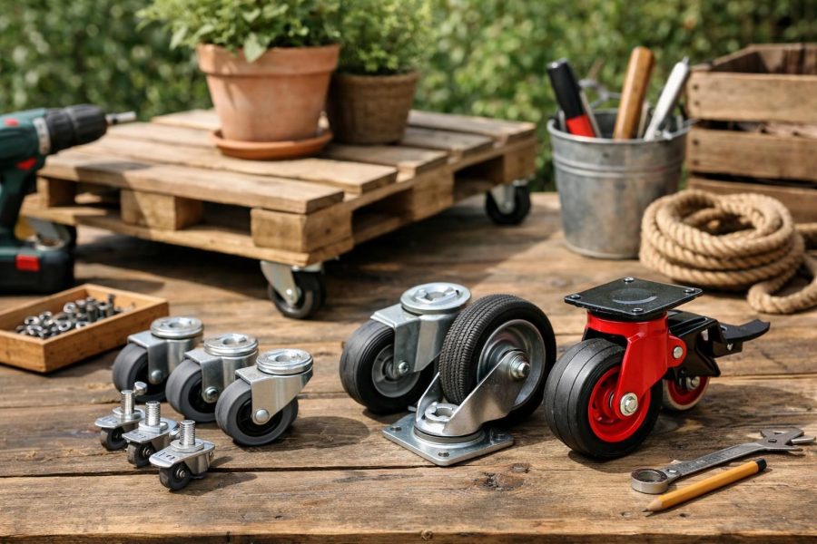 Rollen und Räder für DIY Projekte kaufen – Wo finde ich diese?