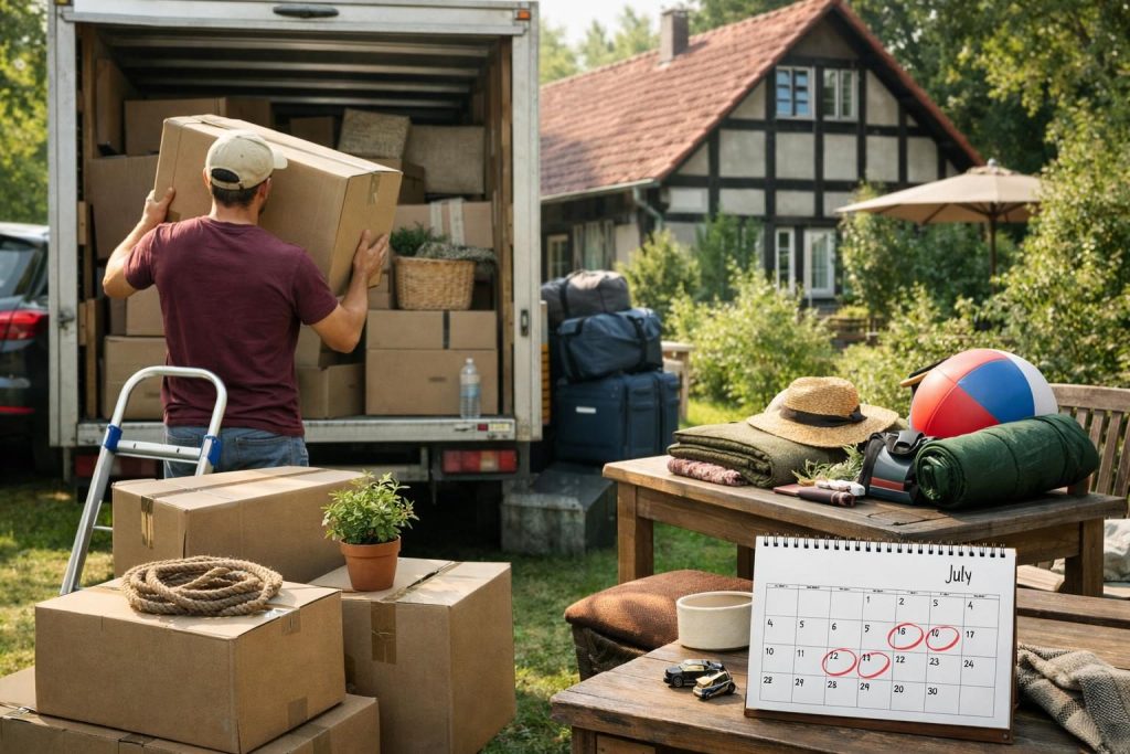 Die Hauptsaison für Umzüge: Wann die Preise am höchsten sind – Saisonale Preisschwankungen bei Umzügen verstehen