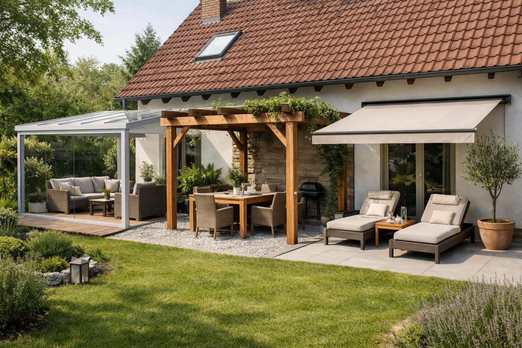 Die verschiedenen Arten von Terrassenüberdachungen im Überblick – Terrassenüberdachung: Schutz vor Regen und Sonne