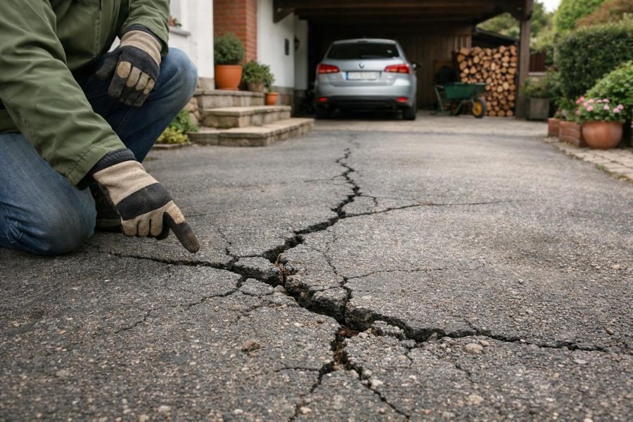Warum Ihre Auffahrt Risse bekommt