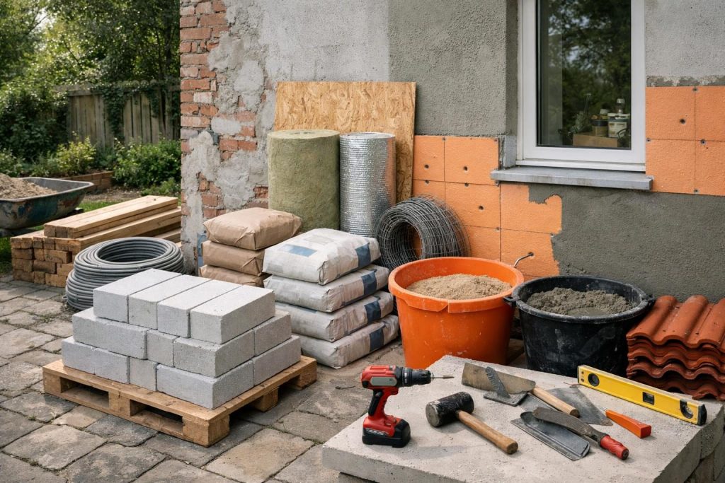 Baukosten für Materialien und Baustoffe – Welche Kosten bei Sanierungen entstehen