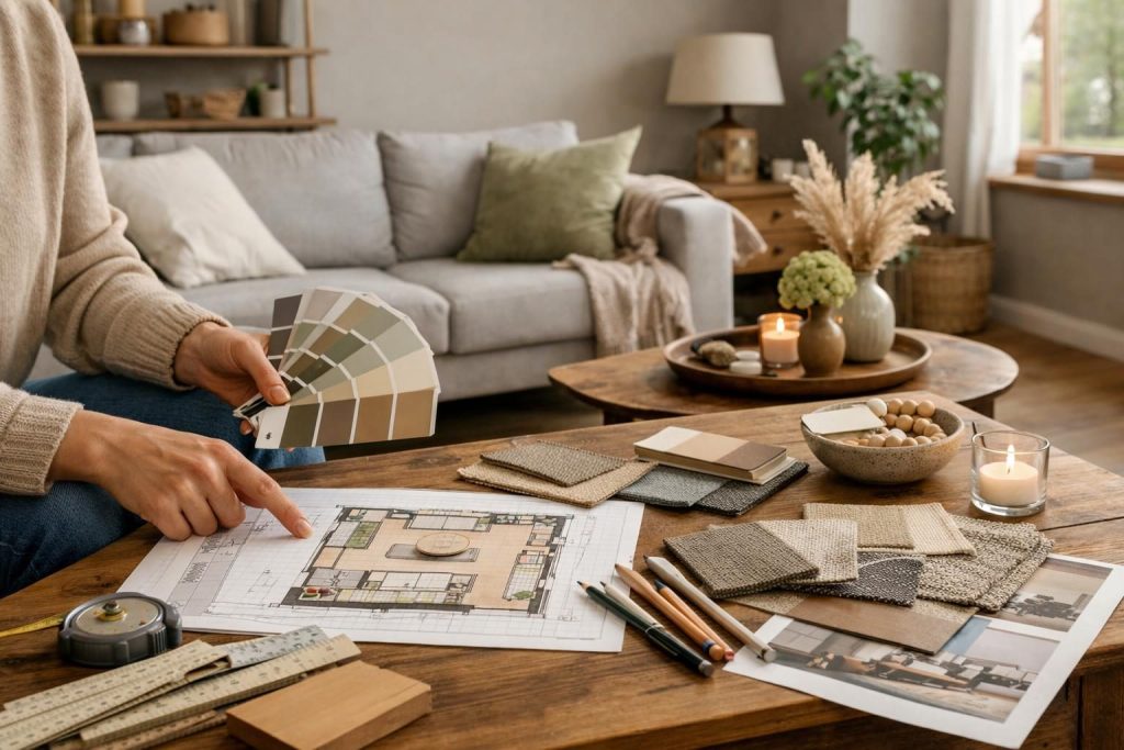 Die Grundlagen der Wohnraumgestaltung – Wertvolle Tipps zur Einrichtung von Wohnräumen