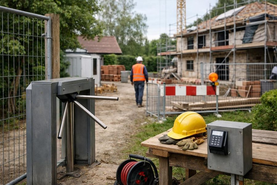 Zutrittskontrolle auf Baustellen richtig planen