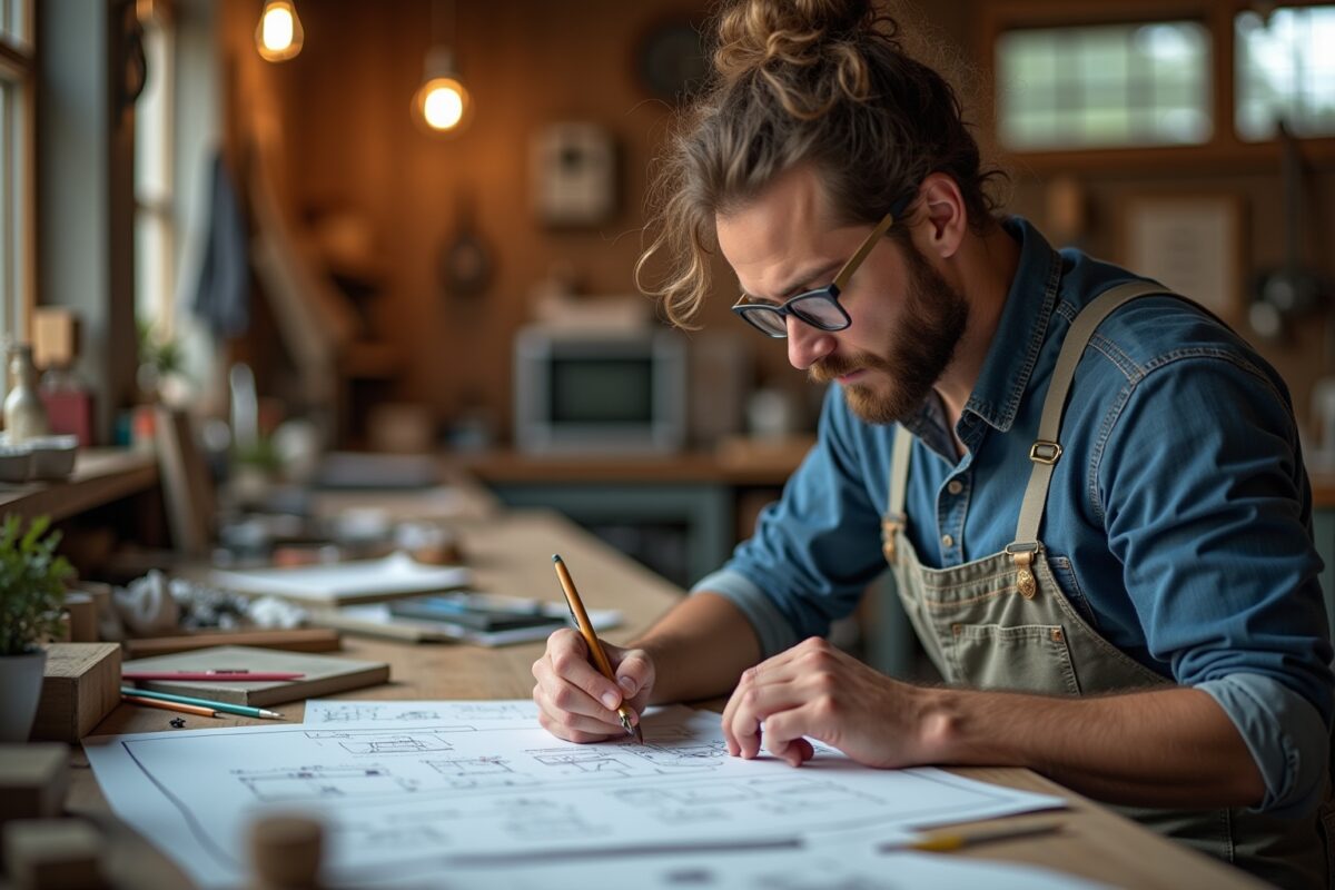 DIY-Projekte für Existenzgründer: Von Baumaterial bis Plan