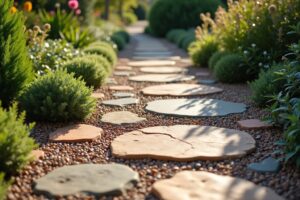 Die Vielfalt der Materialien für Gartenwege