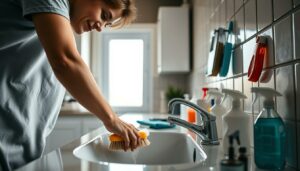 Hygienische Reinigung im Haushalt