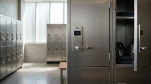 Sichere Schließsysteme für Umkleideräume