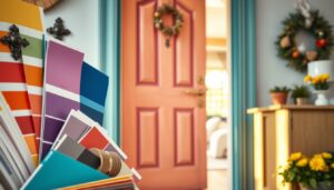 Türen verschönern mit einfachen Methoden